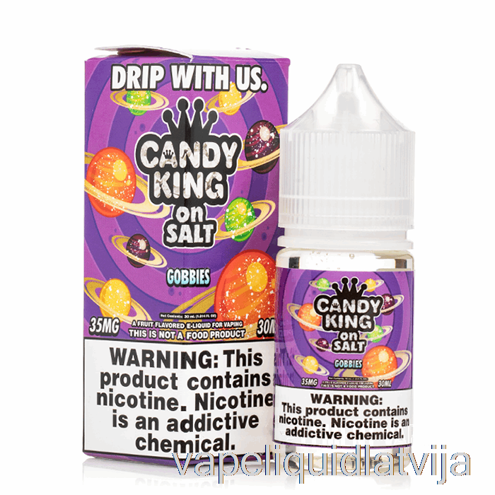 Gobbies - Candy King Salts - 30ml 35mg Vape šķidrums